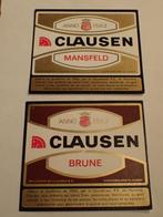 bieretiket Clausen luxemburg, Ophalen of Verzenden, Zo goed als nieuw, Overige typen, Overige merken