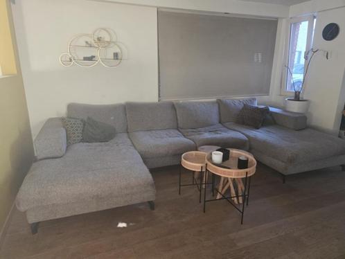 zetel, Huis en Inrichting, Zetels | Zetels, Gebruikt, Hoekbank, Vierpersoons of meer, 300 cm of meer, 150 cm of meer, Ophalen of Verzenden