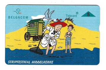 telefoonkaart : SUSKE & WISKE  /  Stripfestival Middelkerke