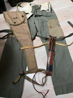 Us M43 broek origineel +  repro M6 M3 M1A1, Verzamelen, Militaria | Tweede Wereldoorlog, Ophalen of Verzenden