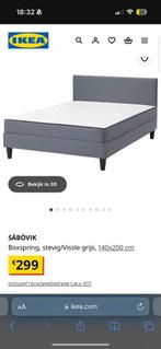 SÄBÖVIK - boxspring IKEA, Huis en Inrichting, Slaapkamer | Boxsprings, Ophalen, Zo goed als nieuw