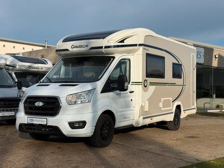 Chausson 640 - TITANIUM ULTIMATE - 2024 - 9.900KM - 170PK !, Caravans en Kamperen, Mobilhomes, Bedrijf, tot en met 4, Half-integraal