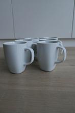 set 6 Ikea VÄRDERA Beker, wit, 30 cl Ikea, Uni, Comme neuf, Enlèvement, Porcelaine