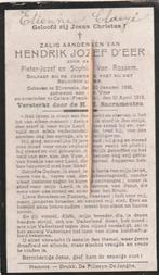 Oorlogsslachtoffer 1914-18, Verzenden