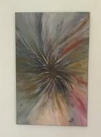 Abstract schilderij, Antiek en Kunst, Ophalen