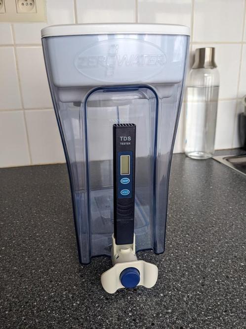 Waterfilter Zerowater 4,7 liter, Huis en Inrichting, Keuken | Keukenbenodigdheden, Zo goed als nieuw, Ophalen of Verzenden