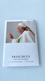 Bp Paus Franciscus, Verzamelen, Bidprentjes en Rouwkaarten, Verzenden, Bidprentje