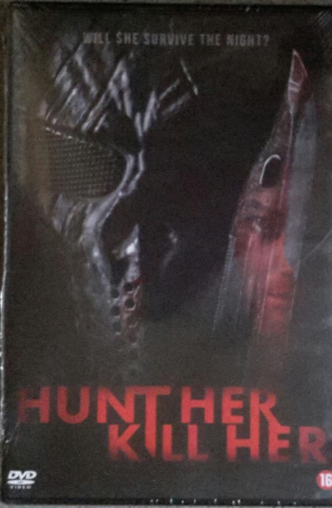 "HUNT HER KILL HER" (2023) Dvd met Natalie Terrazzino, Cd's en Dvd's, Dvd's | Horror, Nieuw in verpakking, Gore, Vanaf 16 jaar