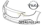 Opel Insignia B (6/17-) voorbumper (bij ParkAssist UFQ) (te, Auto-onderdelen, Nieuw, Opel, Ophalen of Verzenden, Bumper