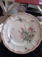 Lot : 2 assiettes 19e - faïence Lunéville Keller & Guérin, Ophalen of Verzenden