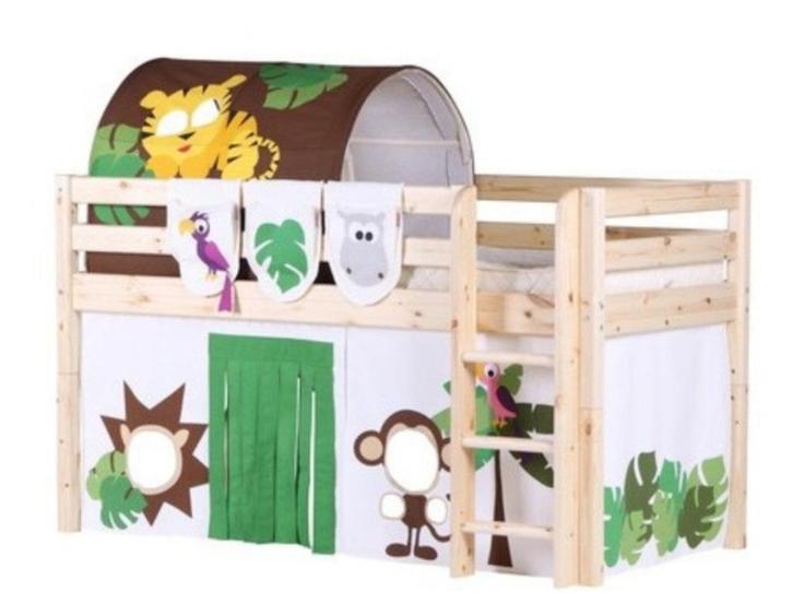 leest, Huis en Inrichting, Slaapkamer | Bedden, Gebruikt, Eenpersoons, 90 cm, 200 cm, Hout, Wit, Ophalen