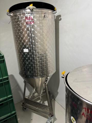 300 liter conisch gistvat fermentatievat beschikbaar voor biedingen