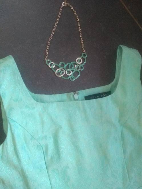 jurk Vila Joy + bijpassend juweel, Kleding | Dames, Jurken, Zo goed als nieuw, Maat 38/40 (M), Ophalen of Verzenden