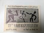 Sticker Paulusfeesten Oostende (1991)l, Ophalen of Verzenden, Zo goed als nieuw, Overige typen