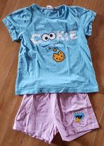 Sesamstraat pyjama Cookie 110-116, Kinderen en Baby's, Nacht- of Onderkleding, Jongen of Meisje, Ophalen of Verzenden, Gebruikt
