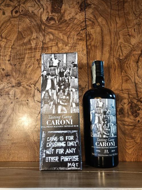 Caroni 1996 23 ans 63,5% velier - gang de dégustation, Collections, Vins, Neuf, Autres types, Amérique du Sud, Pleine, Enlèvement ou Envoi