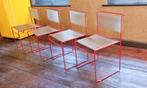 Giandomenico Belotti - Spaghetti Chairs - NOS Italian design, Huis en Inrichting, Stoelen, Metaal, Vier, Zo goed als nieuw, Ophalen