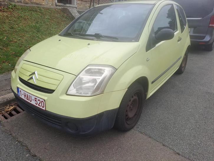 Citroën C2, Auto's, Citroën, C2, Elektrische ramen, Benzine, Berline, 3 deurs, Handgeschakeld, Overige kleuren, Zwart, Overige bekleding