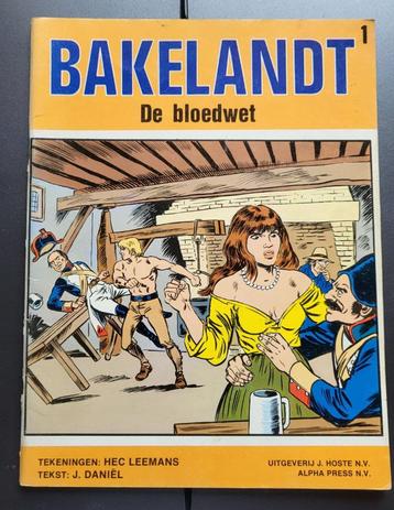 BAKELANDT	- De Bloedwet (eerste druk) beschikbaar voor biedingen