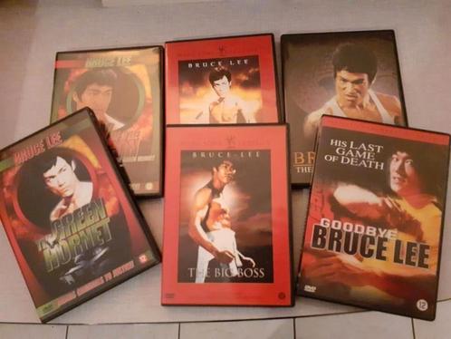Selectie van 6 dvd's "Bruce Lee" prijs is voor de 6 stuks., Cd's en Dvd's, Dvd's | Overige Dvd's, Zo goed als nieuw, Vanaf 12 jaar