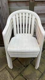 Tuinstoelen met kussens en paraplu, Ophalen, Zo goed als nieuw