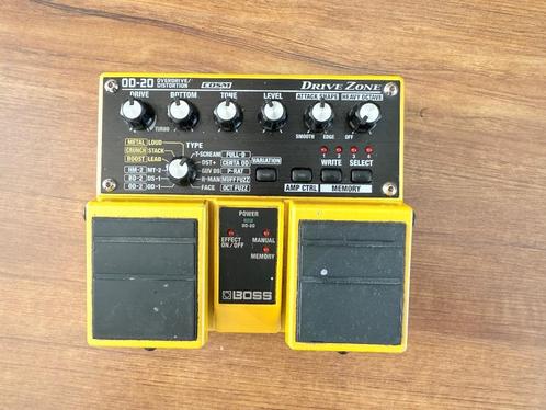 Roland Boss Drive Zone OD-20 - Overdrive/Distortion, Muziek en Instrumenten, Effecten, Gebruikt, Distortion, Overdrive of Fuzz