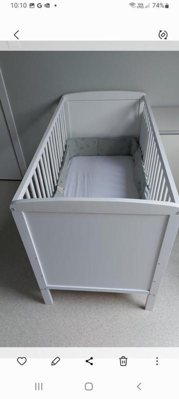 Babybed wit beschikbaar voor biedingen