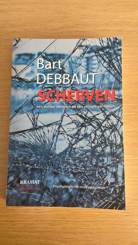 B. Debbaut - Scherven, Livres, Thrillers, Comme neuf, Enlèvement