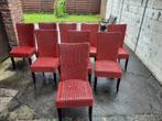 13 chaises en osier à repeindre, Jardin & Terrasse, Enlèvement ou Envoi, Utilisé, Osier