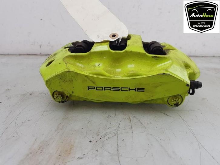 REMKLAUW LINKS ACHTER Porsche Cayenne II (92A), Auto-onderdelen, Remmen en Aandrijving, Porsche, Gebruikt