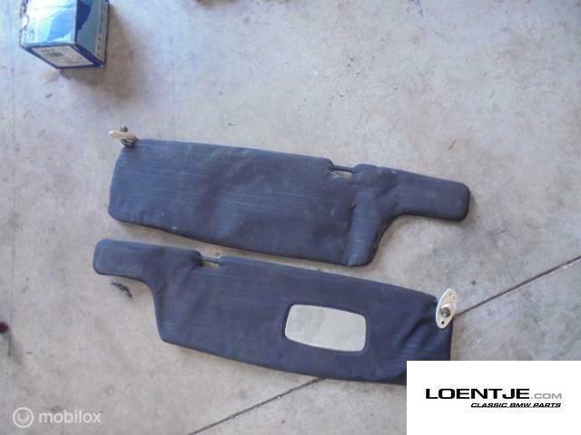 set zonnekleppen bmw e12 518 520 525 etc, Auto-onderdelen, Interieur en Bekleding, BMW, Gebruikt, Ophalen of Verzenden