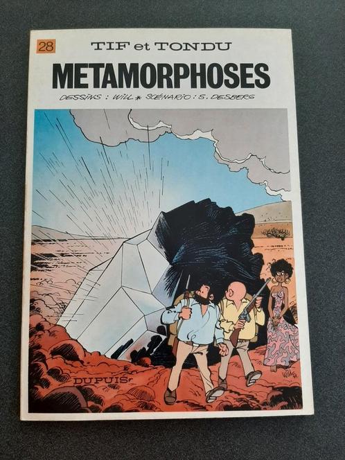 Tif et Tondu 28 : Métamorphoses EO 1980, Boeken, Stripverhalen, Zo goed als nieuw, Ophalen of Verzenden