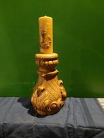 Antieken houten kandelaar, Antiek en Kunst, Antiek | Kandelaars, Ophalen