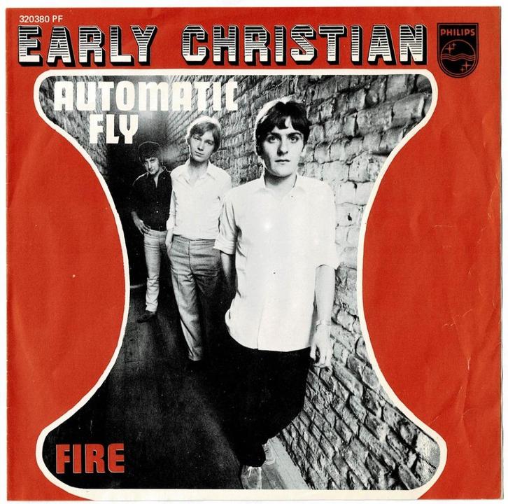 EARLY CHRISTIAN -Automatic fly / Fire, Cd's en Dvd's, Vinyl | Pop, Gebruikt, 1960 tot 1980, Overige formaten, Verzenden