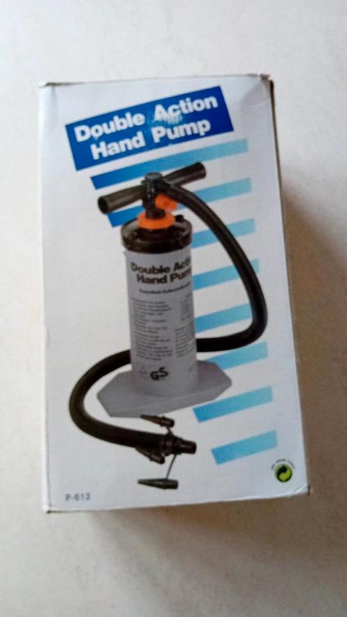 Inflator met dubbele werking, Caravans en Kamperen, Luchtpompen, Zo goed als nieuw, Handmatig, Ophalen