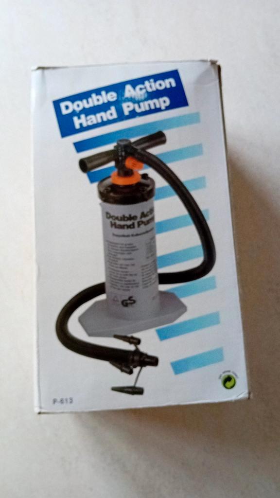 Gonfleur manuel, double action, Caravanes & Camping, Pompes à air, Comme neuf, Manuellement, Enlèvement