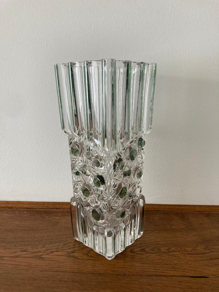 Vase en verre - 1960, Antiquités & Art, Antiquités | Vases, Enlèvement ou Envoi