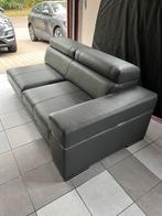 Leren tweezit sofa: gratis op te halen, Ophalen, Gebruikt, 150 tot 200 cm, Tweepersoons
