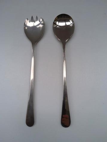 Verzilverd sla-couvert + 2e gratis. beschikbaar voor biedingen