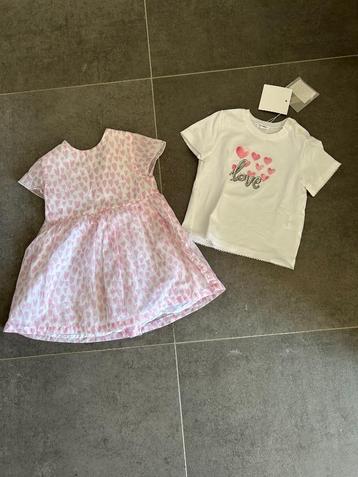 Kleedje en T-shirt GYMP maat 80 NIEUW beschikbaar voor biedingen
