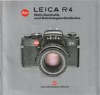 Leica R4 en Leica R4s tweetal brochures, Reflex miroir, Enlèvement, Utilisé, Leica