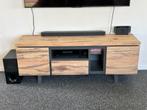Xooon tv meubel Myland, Ophalen, 150 tot 200 cm, Eikenhout, Zo goed als nieuw