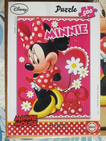 puzzel minnie mouse 500 beschikbaar voor biedingen