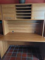 Grote bureau uit 3 stukken, hoekbureau en 2 zijbureaus, Ophalen, Zo goed als nieuw