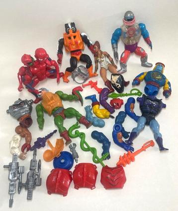 Mattel Masters of the universe he-man Musclor lot vintage ac, Enlèvement ou Envoi, Utilisé