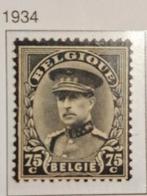 Belgique OBP 384 ** 1934, Timbres & Monnaies, Timbres | Europe | Belgique, Neuf, Enlèvement ou Envoi, Non oblitéré