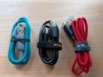 3 korte usb-C kabels, Ophalen of Verzenden, Zo goed als nieuw