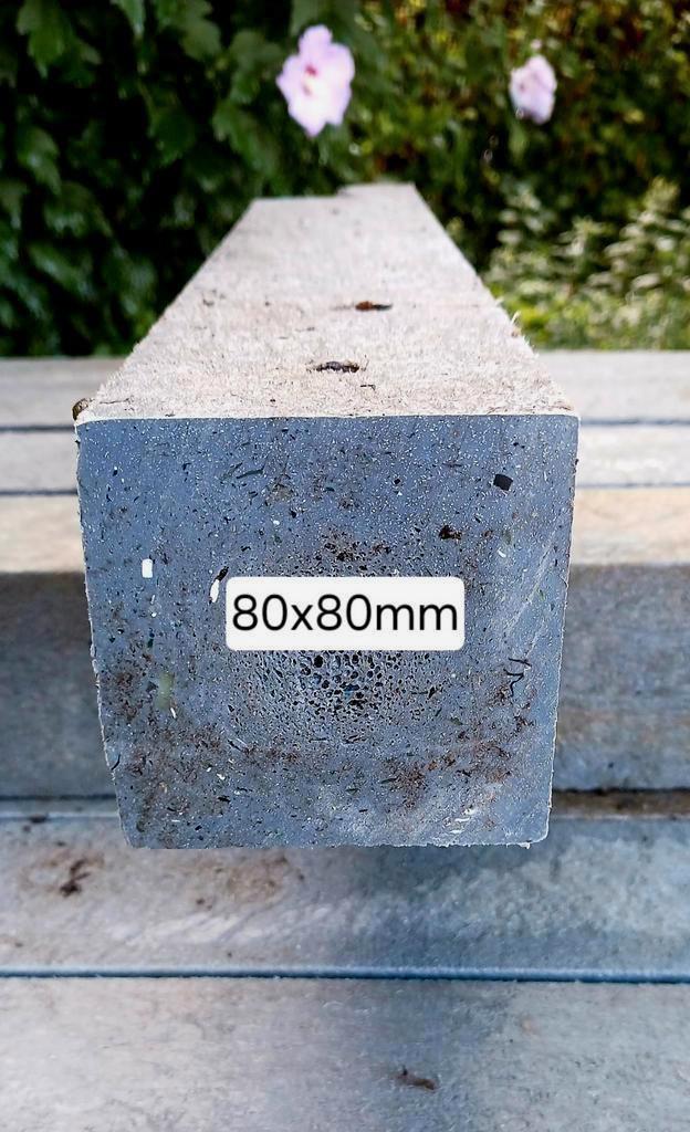 ONVERSLIJTBARE ECO KUNSTSTOF PALEN, Tuin en Terras, Palen, Balken en Planken, Zo goed als nieuw, Palen, Ophalen