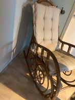 Schommelstoel, Huis en Inrichting, Stoelen, Ophalen, Gebruikt, Bruin, Eén