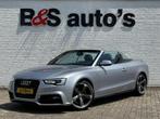 Audi A5 Cabriolet 1.8 TFSI Sport Competition S-line Topstaat, Auto's, Automaat, Zwart, Cabriolet, Bedrijf